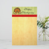 Niedliche Vollfarbe Türkei Briefpapier (Stehend Vorderseite)