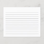 Niedliche Waffeln Brautparty Brunch Rezept Karte (Rückseite)