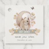 Niedliche Waldblumendusche Geschenkanhänger (Vorderseite)