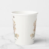 Niedliche Waldblumendusche Pappbecher (Rechts)