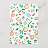 Niedliche Waldbücher für Kleinkinder Begleitkarte (Rückseite)