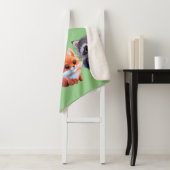 Niedliche Waldfreunde Fuchs-Raccoon-Reh Sherpadecke (Beispiel)