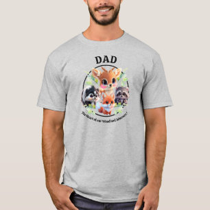 Niedliche Waldfreunde Fuchs-Raccoon-Reh T-Shirt