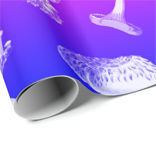 Niedliche Waldhügelräume für die Waldlandschaft Geschenkpapier (Rolleneckpunkt)