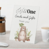 Niedliche Waldkarten und Geschenke Sockelschild (In SItu)