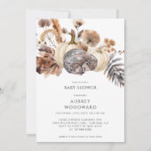 Niedliche Waldlandtierpumpen fallen Einladung (Vorderseite)