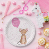 Niedliche Waldmäuse | Teller von Babydusche (Party)