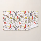 Niedliche Waldmuscheleis-Schnecken Badhandtuch Set (Handtuch)