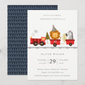 Niedliche Waldtierausbildung jeden Alters zum Gebu Dankeskarte (Vorne/Hinten)