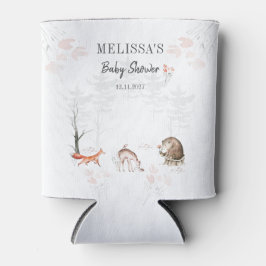 Niedliche Waldtierdusche Dosenkühler