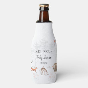 Niedliche Waldtierdusche Flaschenkühler