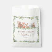 Niedliche Waldtiere Baby Boy Dusche Beutel Geschenktütchen (Vorderseite)