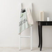 Niedliche Waldtiere Badger & Fox Name Kinder Sherpadecke (Beispiel)