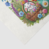 Niedliche Waldtiere decoupage fox Kaninchen Seidenpapier (Ausschnitt)