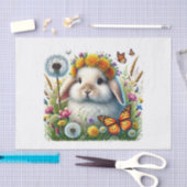 Niedliche Waldtiere decoupage Kaninchen Seidenpapier (Handwerk)