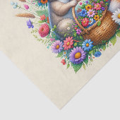 Niedliche Waldtiere Füchse Seidenpapier (Ausschnitt)