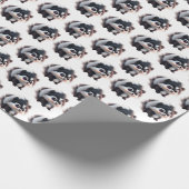 Niedliche Waldtiere Geschenkpapier (Ecke)