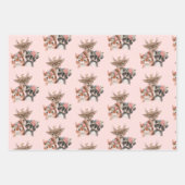 Niedliche Waldtiere Geschenkpapier Set (Vorderseite 2)