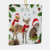 Niedliche Waldtiere Keramikornament (Rechts)