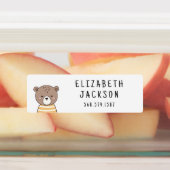 Niedliche Waldtiere Kinder Etiketten (Befestigt)