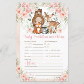 Niedliche Waldtiere Kindervoraussagen und Ratschlä (Vorne/Hinten)