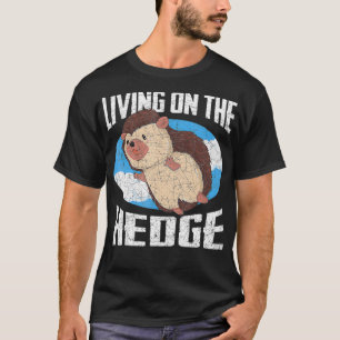 Niedliche Waldtiere leben am Hedge Nature Funn T-Shirt