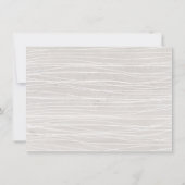 Niedliche Waldtiere | Neutrale Babydusche für Gesc Einladung (Rückseite)