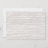 Niedliche Waldtiere neutrale Babydusche per Post Einladung (Rückseite)