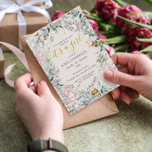 Niedliche Waldtiere QR Girl Baby Shower