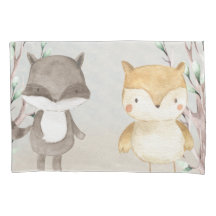 Niedliche Waldtiere Raccoon und Schale