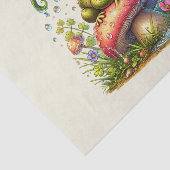 Niedliche Waldtiere Seidenpapier (Ausschnitt)