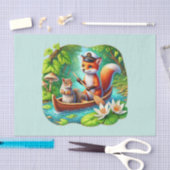 Niedliche Waldtiere Seidenpapier (Handwerk)