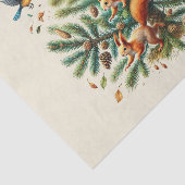 Niedliche Waldtiere Seidenpapier (Ausschnitt)