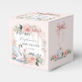 Niedliche Waldtiere tragen Hirschwald Babydusche Geschenkschachtel (Vorderseite)