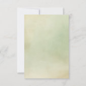 Niedliche Waldtiere Vielen Dank Dankeskarte (Rückseite)