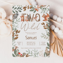 Niedliche Waldtiere (Waldtiere) 2. Geburtstag