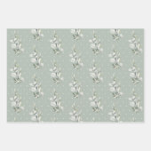 Niedliche Waldtiere Weiden Grünflächen Geschenkpapier Set (Vorderseite 2)