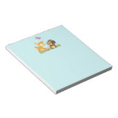 Niedliche Waldtiere Whimsischer Cartoon Notizblock (angewinkelt)