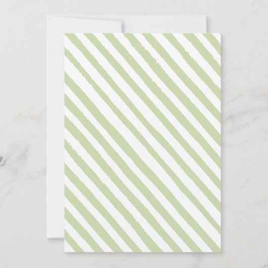 Niedliche Waldtiere Wilde 1-Jährige Dusche Einladung (Rückseite)