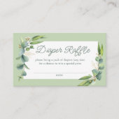 Niedliche Waldtiere Windelwindeln Begleitkarte (Vorderseite)