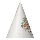 Niedliche Waldwaldtier-1. Geburtstag Partyhütchen (Links)