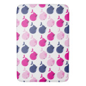 Niedliche Wale, Walmuster, Meerestiere Badematte (Vorderseite Vertikal)