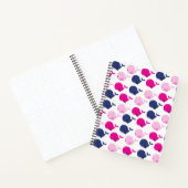 Niedliche Wale, Walmuster, Meerestiere Notizblock (Innenseite)