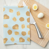 Niedliche Walnuss Nut Pattern Küche Dekoration Geschirrtuch (Viertel Falte)