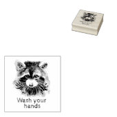 Niedliche Waschküche Waschen Sie sich die Hände Ra Gummistempel (Stempel)