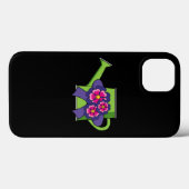 Niedliche Wasserdose mit Blume Bouquet Case-Mate iPhone Hülle (Rückseite (Horizontal))