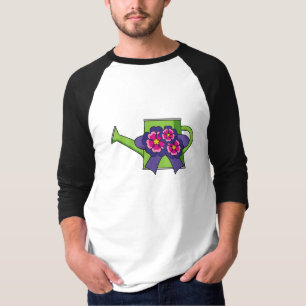 Niedliche Wasserdose mit Blume Bouquet T-Shirt