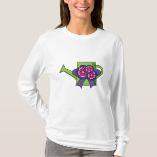 Niedliche Wasserdose mit Blume Bouquet T-Shirt