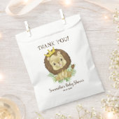 Niedliche Wasserfarbe Baby Lion King Jungle Baby D Geschenktütchen (Ausgeschnitten)