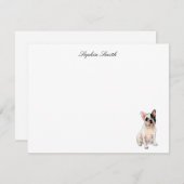 Niedliche Wasserfarbe Dankeskarte (Vorne/Hinten)